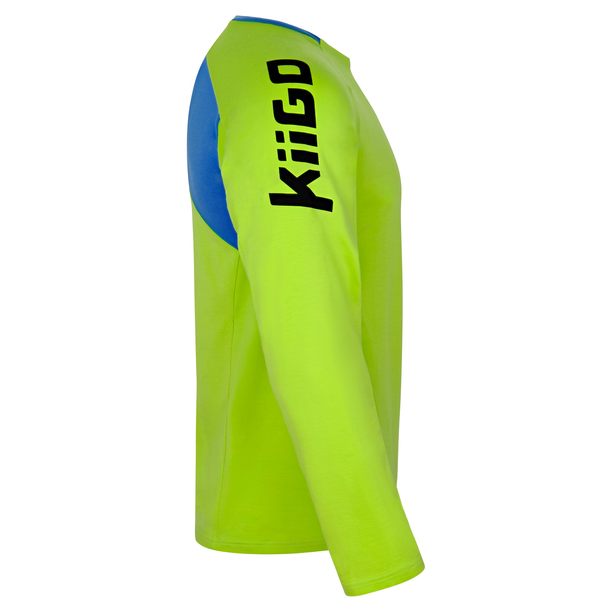 Herren Laufset blau/lime (2-teilig)