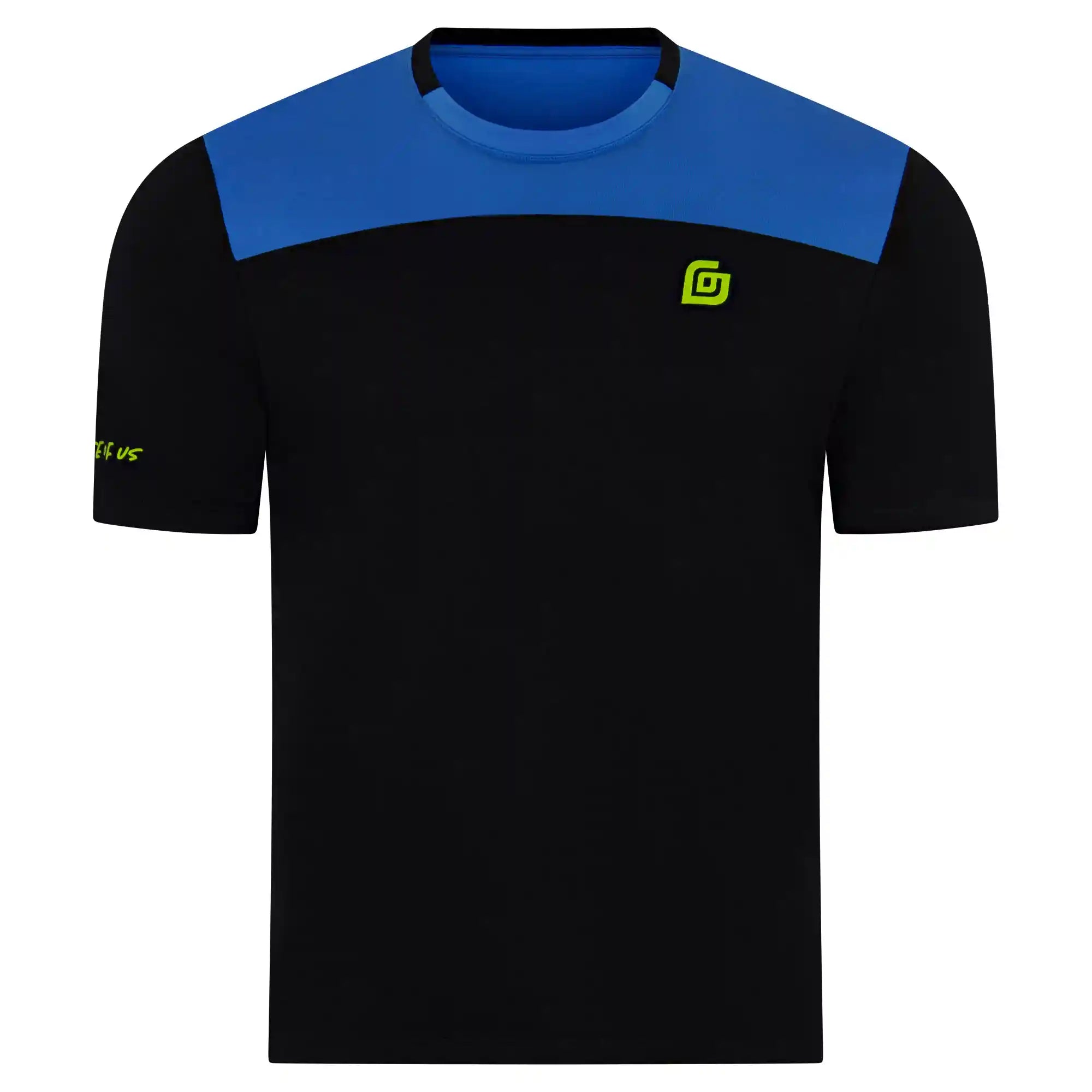 Herren KiiGO Loose-Tee in Schwarz. Fitness, Running, Workout. Stylisches Design aus 100% biologisch abbaubaren Fasern. Atmungsaktiv, schnelltrocknend, lockerer Schnitt.