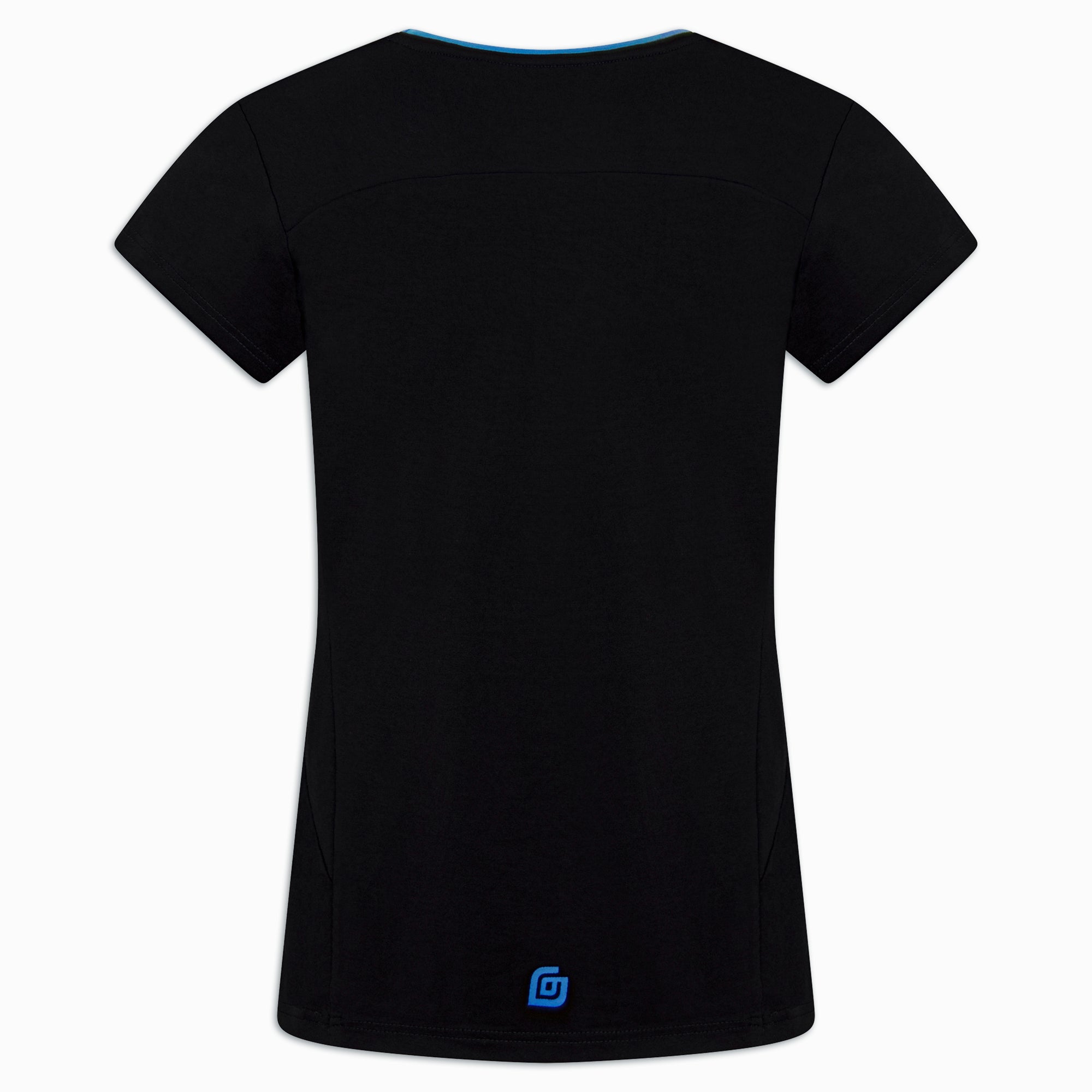 Damen Laufshirt DRI-FIT Schwarz