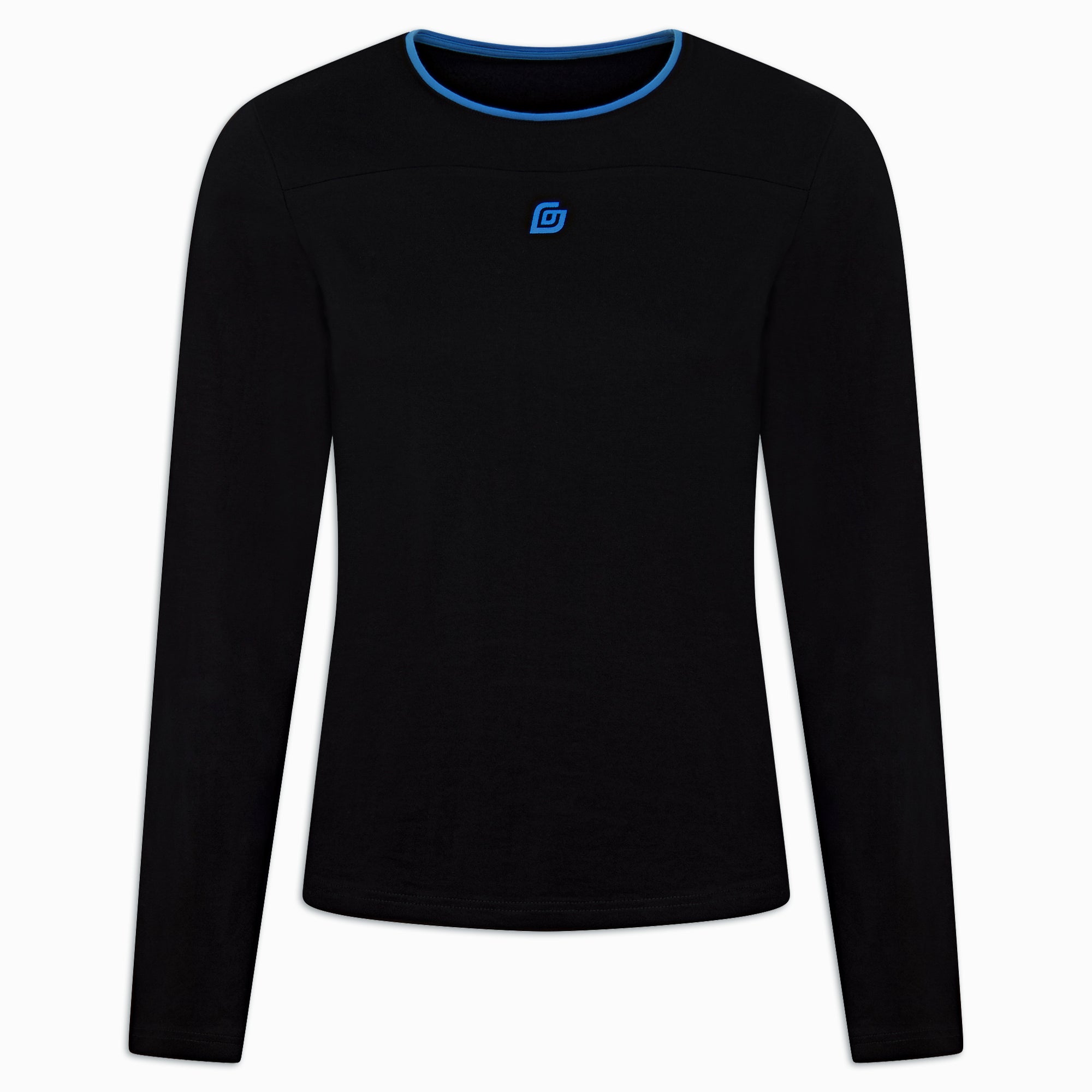 Damen Langarmshirt Schwarz