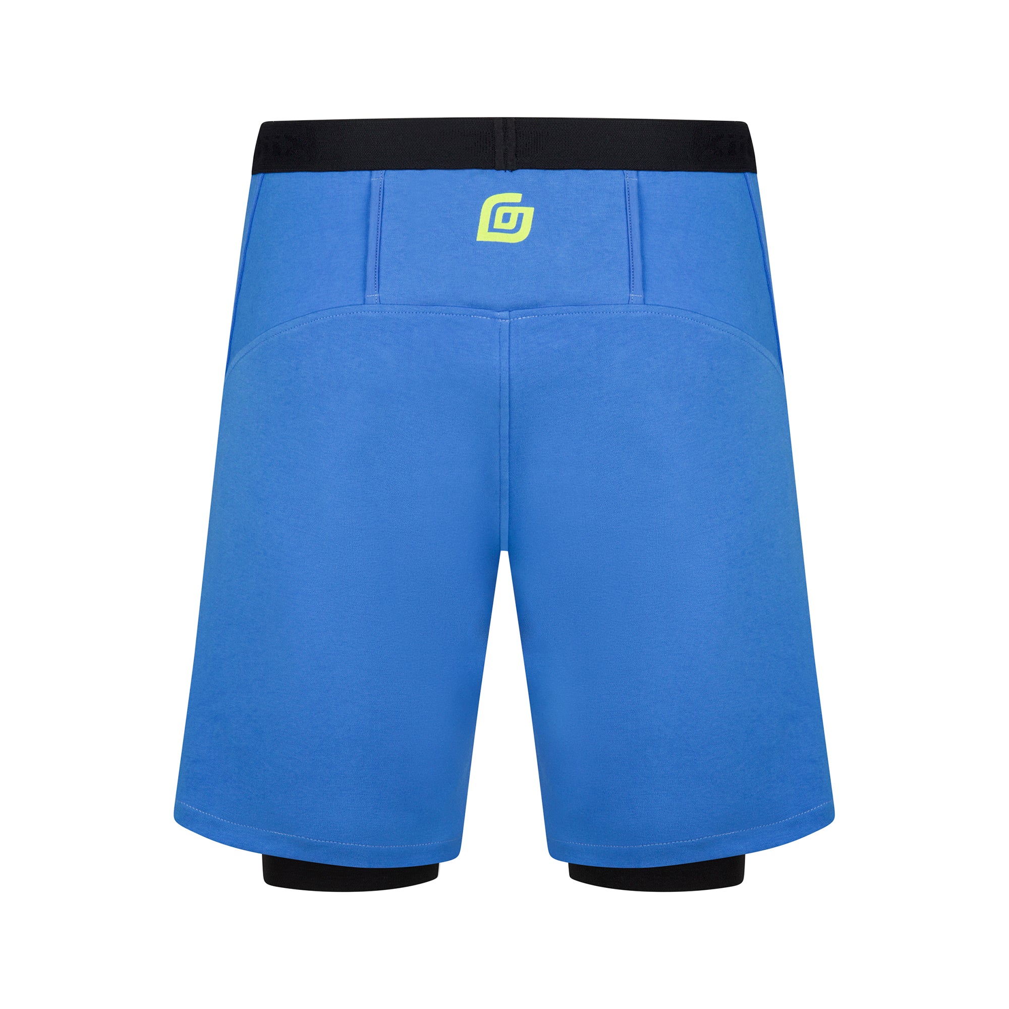 Herren Shorts Blau 2-in-1
