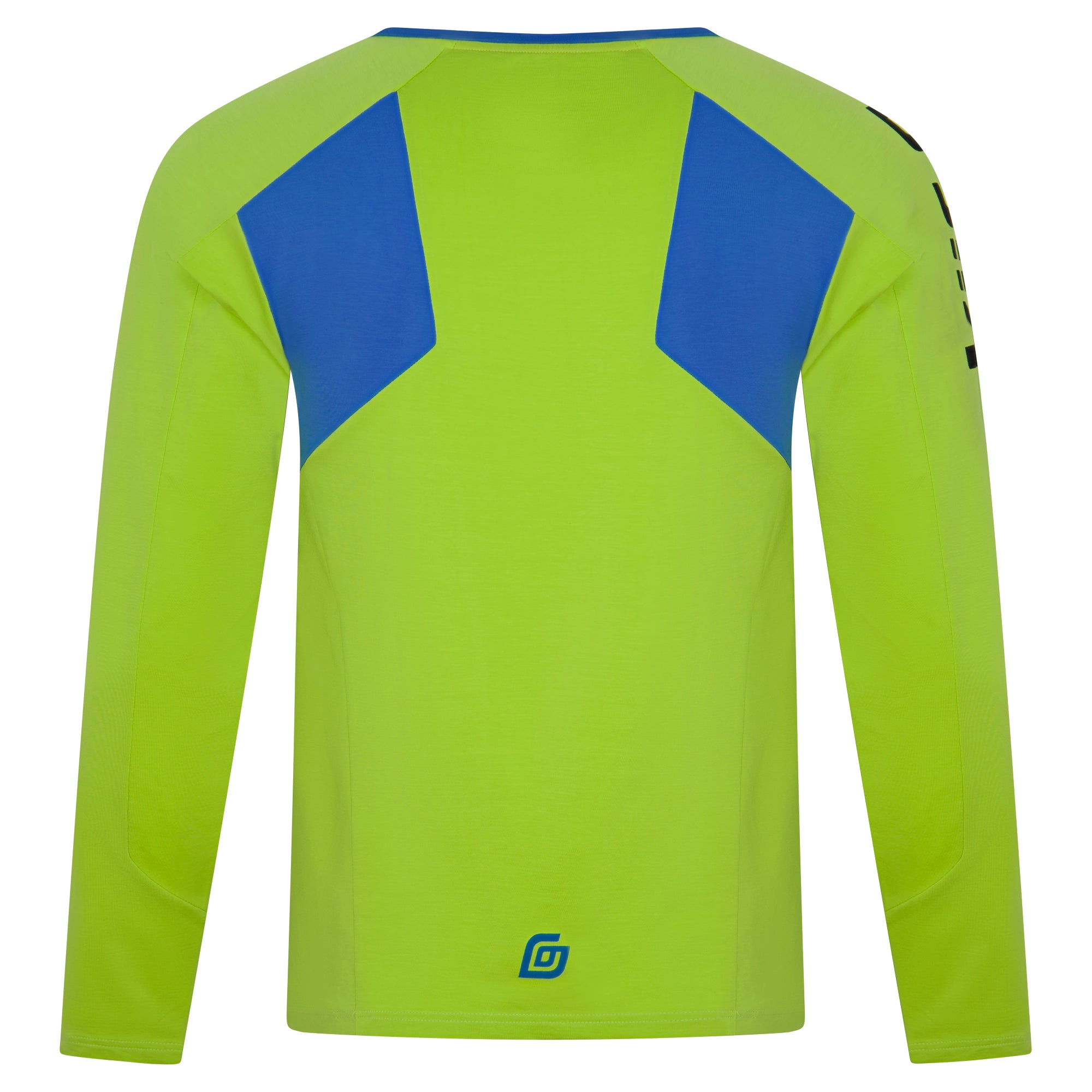 Herren Laufset blau/lime (2-teilig)