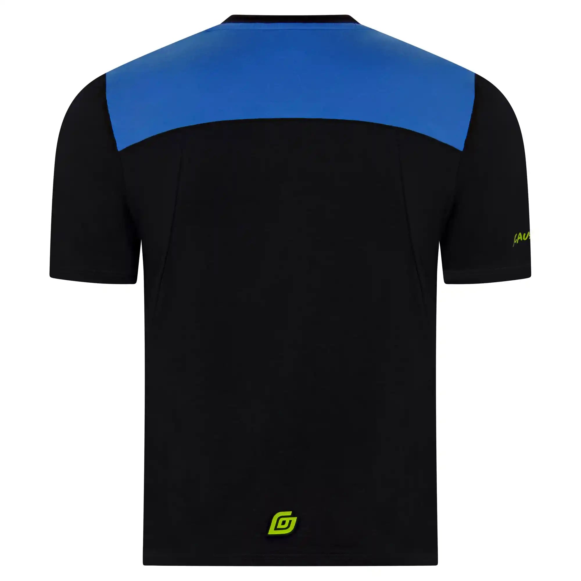 Herren KiiGO Loose-Tee in Schwarz. Fitness, Running, Workout. Stylisches Design aus 100% biologisch abbaubaren Fasern. Atmungsaktiv, schnelltrocknend, lockerer Schnitt.