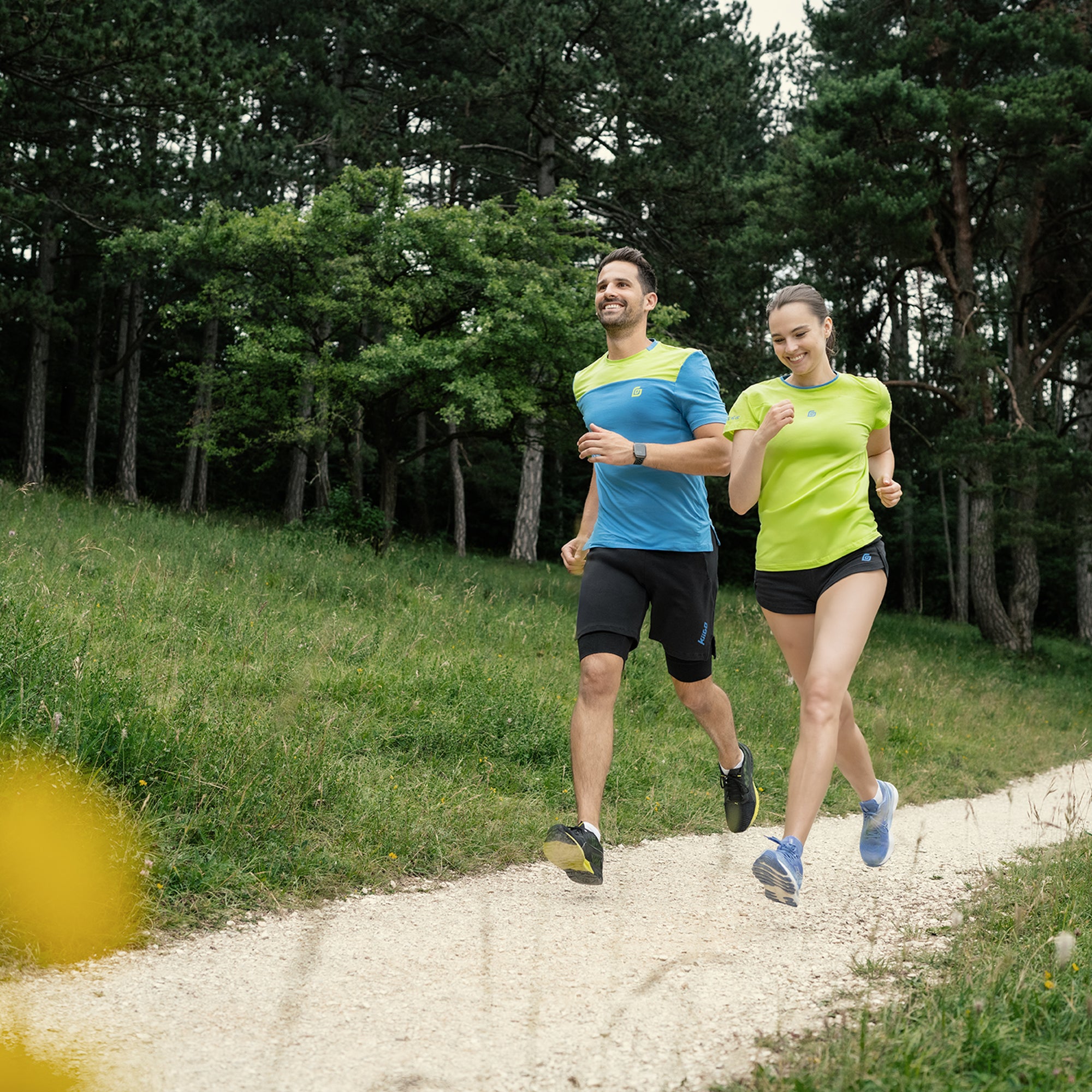 Damen Shirt DRI-FIT Limepunch