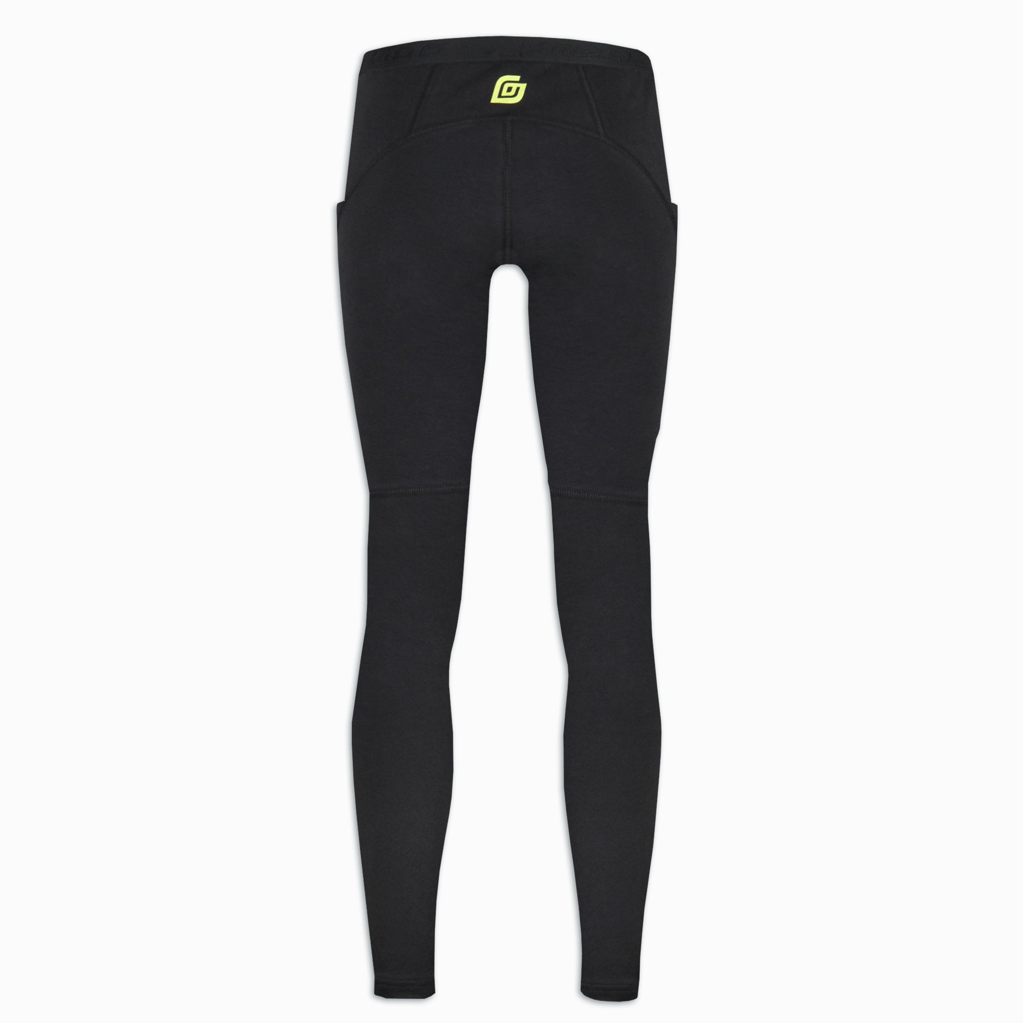 Herren Lauf-Leggings Schwarz