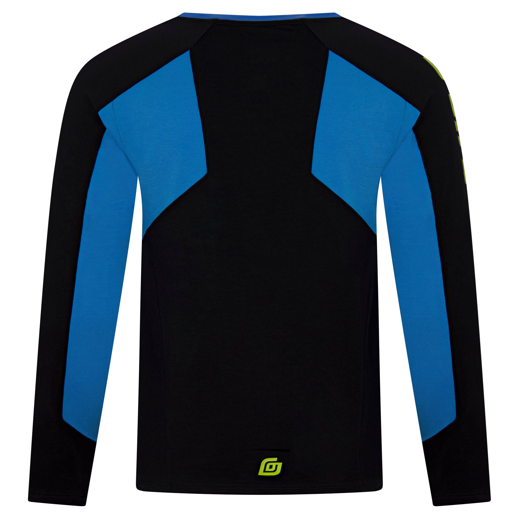 Herren Longshirt Schwarz