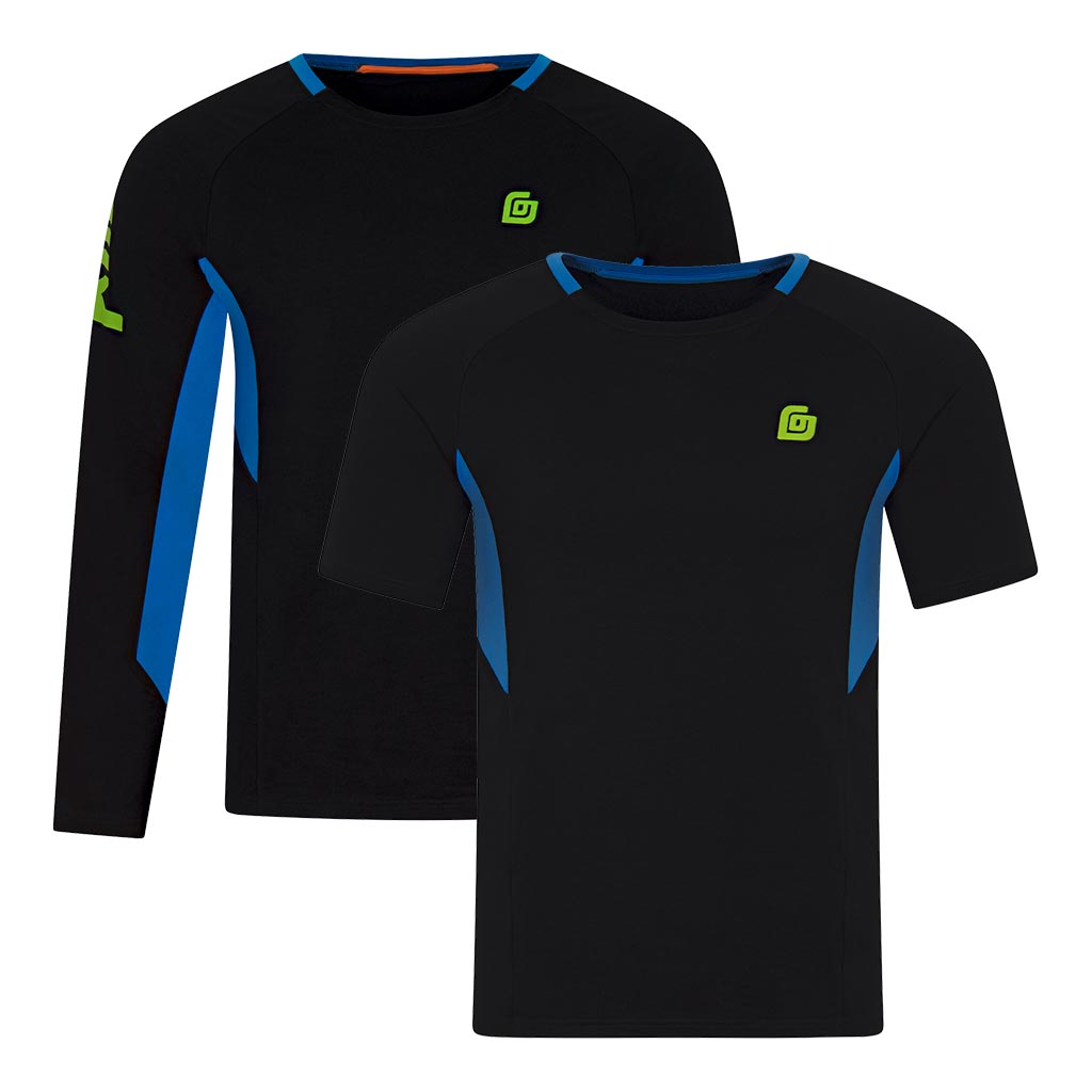 Herren Laufset schwarz (2-teilig)