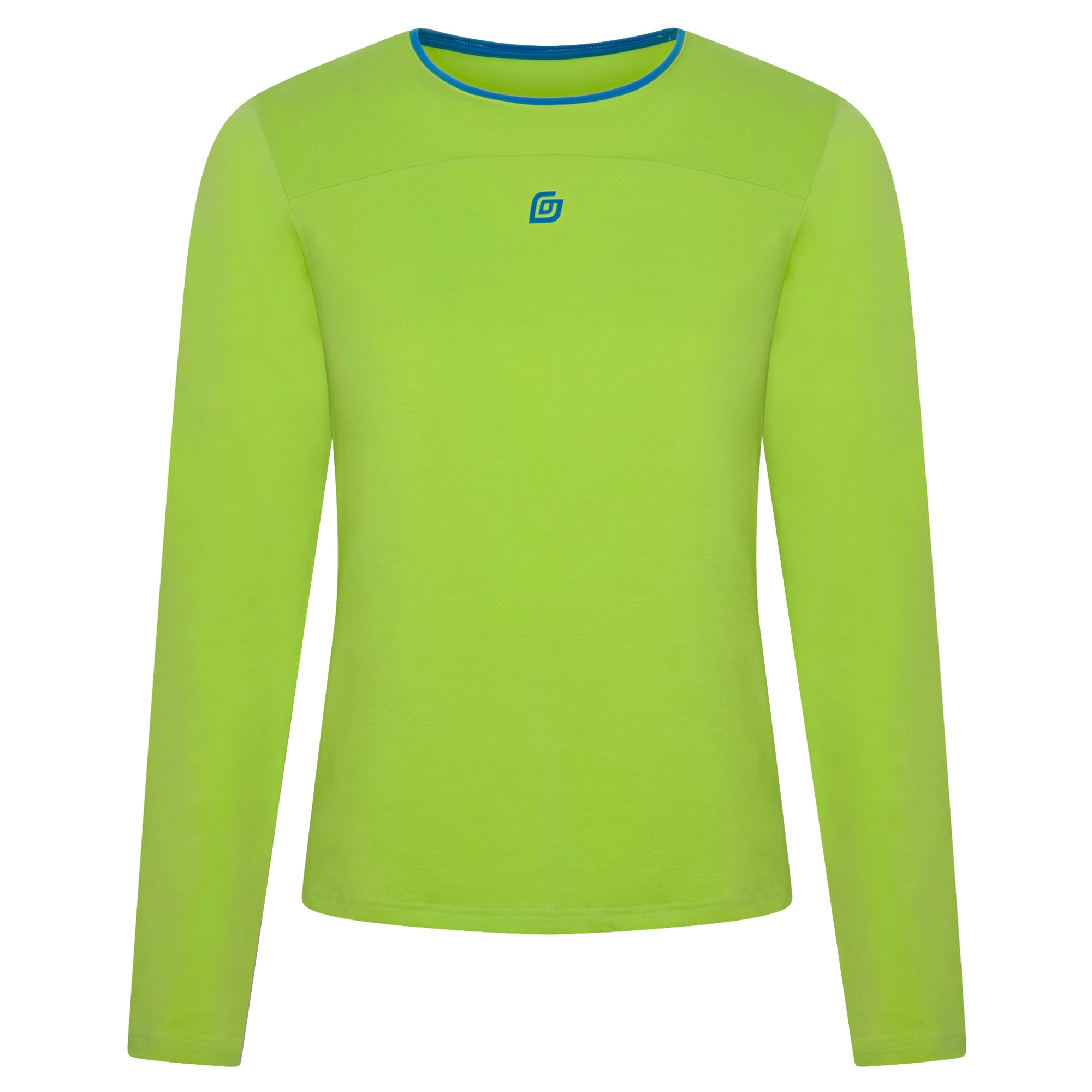 Damen Longshirt Limepunch